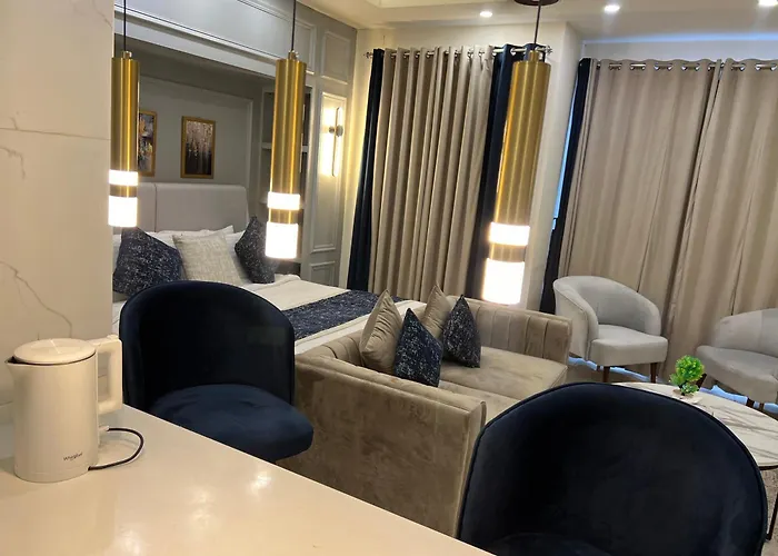 Elysium Tower Serviced Apartments With Classic Interiors Opposite Centaurus Mall Islamabad